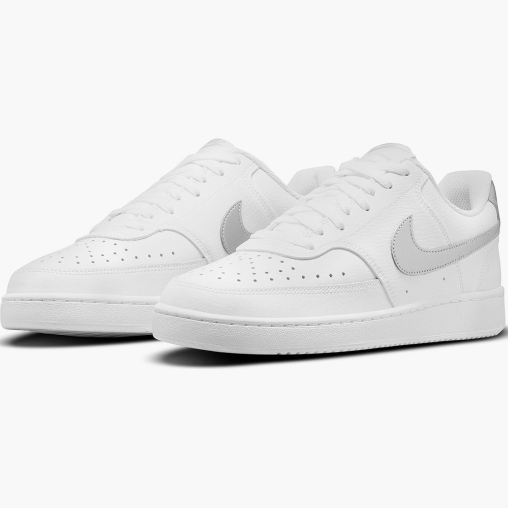 White Court Vision Low Sneaker